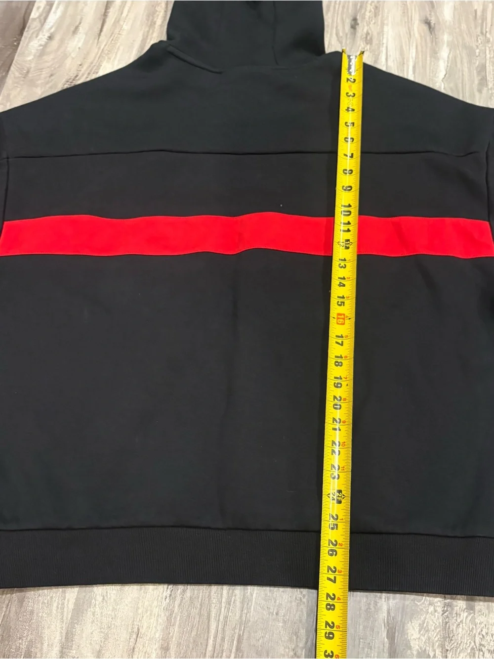 Puma Ferrari Race SDS Hoodie Black Red Men’s XL Pullover Sweatshirt